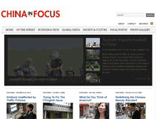 Tablet Screenshot of chinainfocus.net